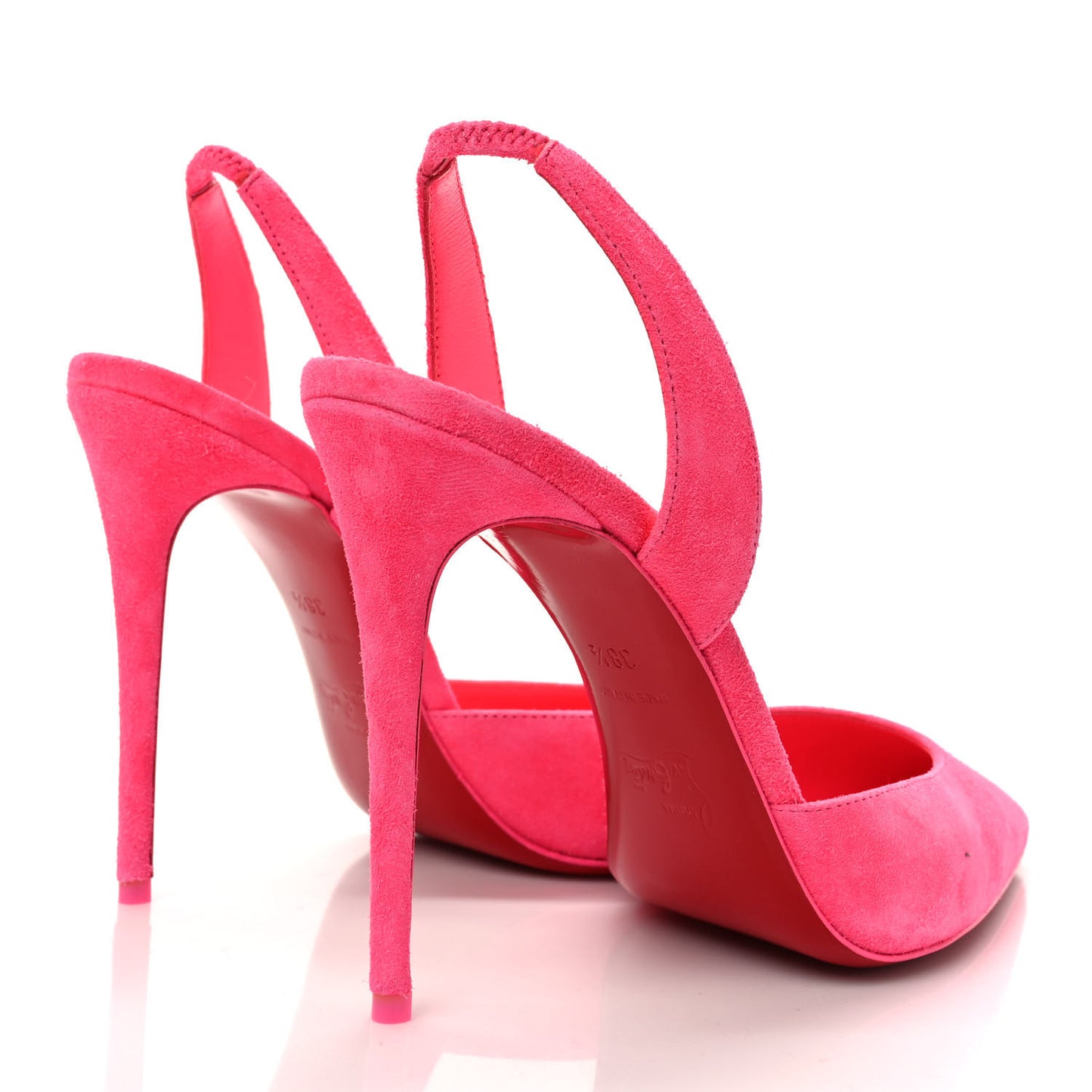 Veau Velours O Kate Slingback 100 Pumps 38.5 Poupidou