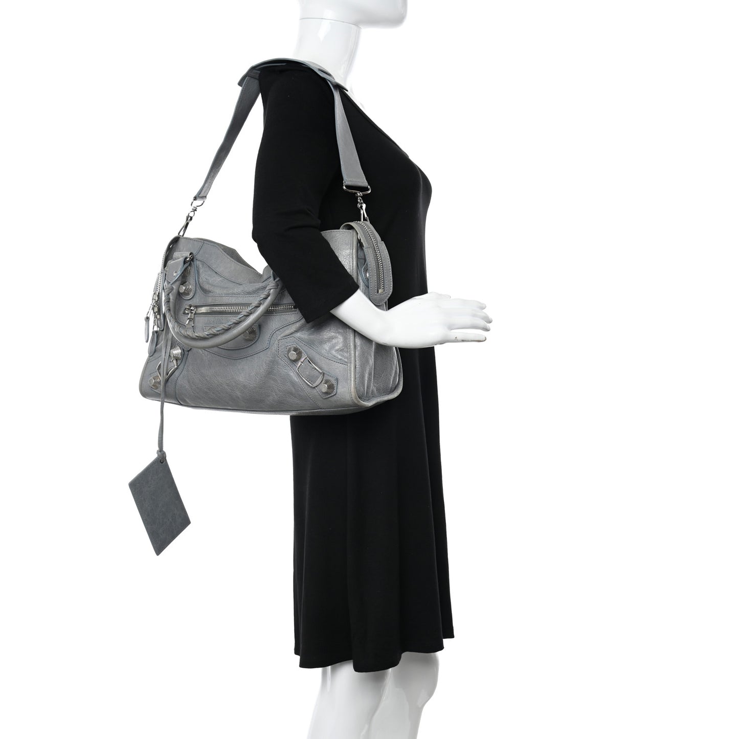 Agneau Giant 21 Silver Hardware City Ardoise