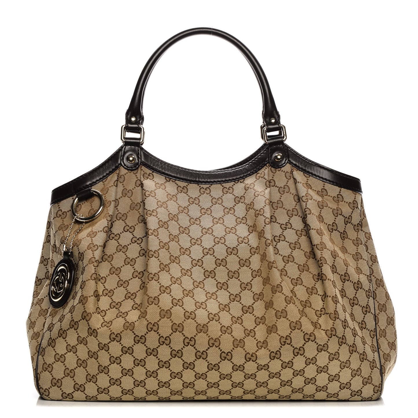 Monogram Large Sukey Tote Dark Brown