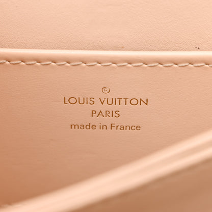 Louis Vuitton Grained Smooth Calfskin Rose Des Vents PM Creme 7 of 14