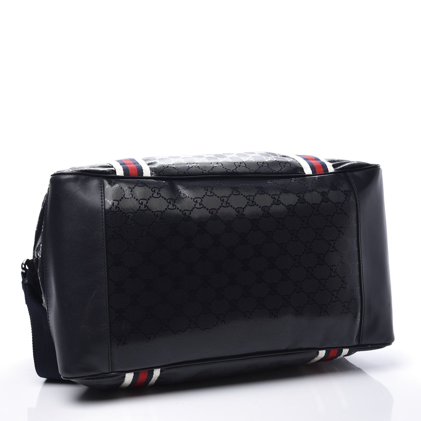 Imprime Monogram Large Web Carry On Duffle Bag Blue