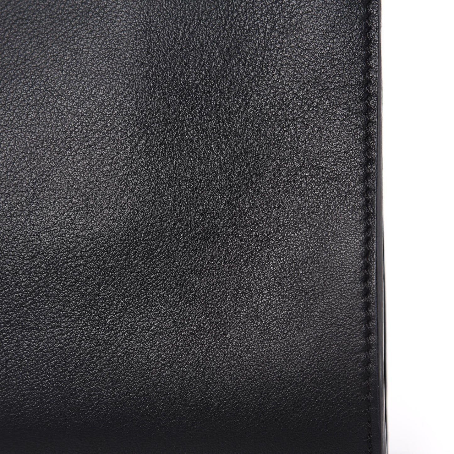 Smooth Calfskin Alix Wristlet Black