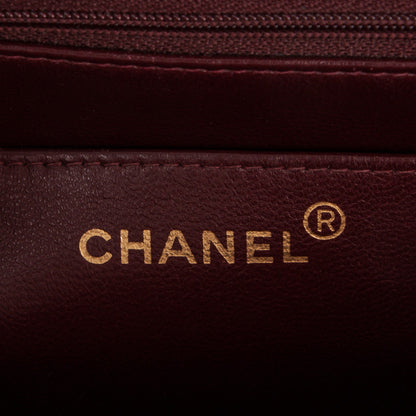 Chanel Lambskin Quilted Jumbo Single Flap Black 6 of 8