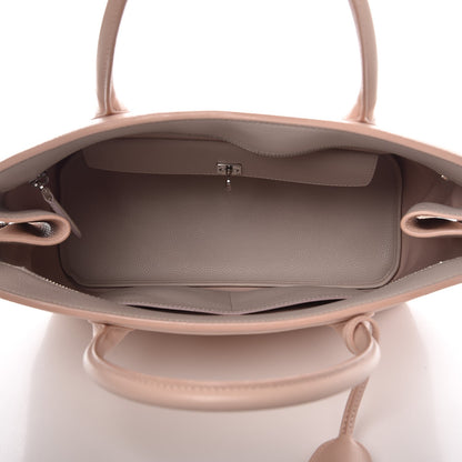 Christian Dior Grained Calfskin Bar Tote Pink 5 of 9