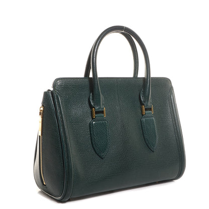 Alexander McQueen Leather Small Heroine Dark Green 3 of 7