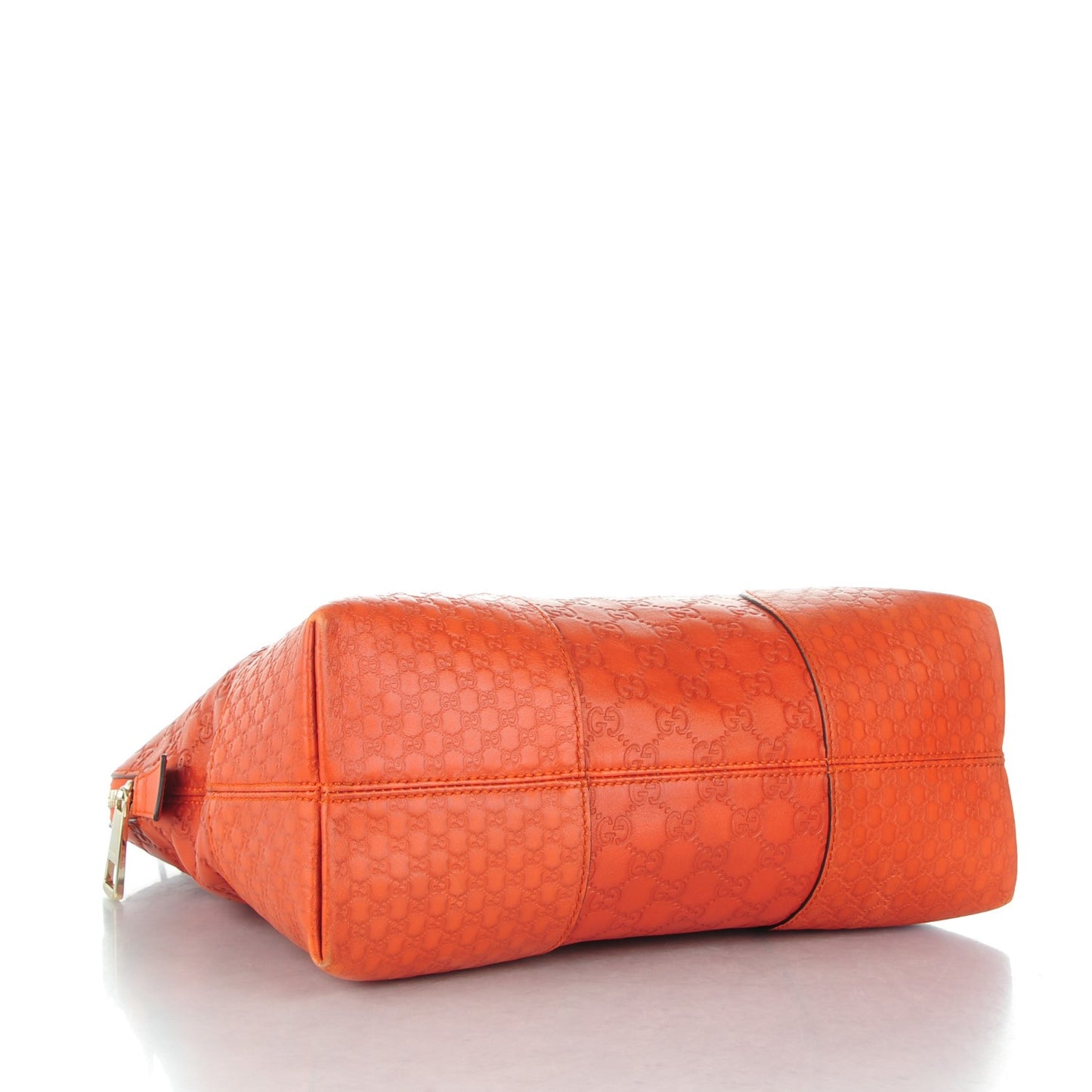 Guccissima Medium Bree Shoulder Bag Sun Orange
