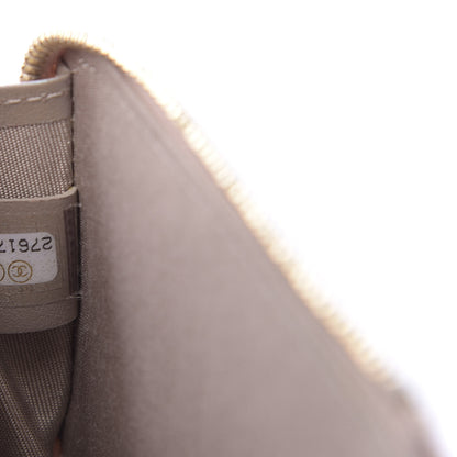 Chanel Iridescent Caviar Quilted Key Holder Case Light Gold 7 of 8