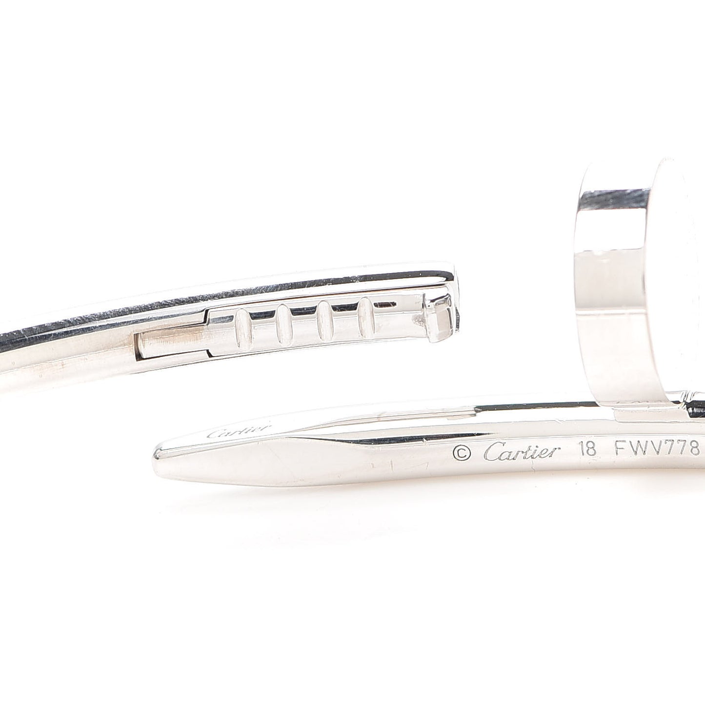 18K White Gold Juste Un Clou Bracelet 18