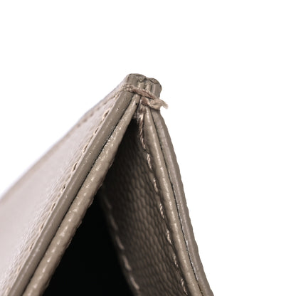 Saint Laurent Grain De Poudre Small Monogram Kate Satchel Dark Beige 14 of 15