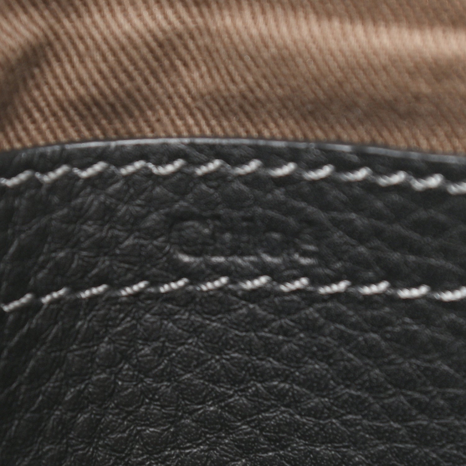 Chloe Calfskin Mini Marcie Round Crossbody Bag Black 6 of 8