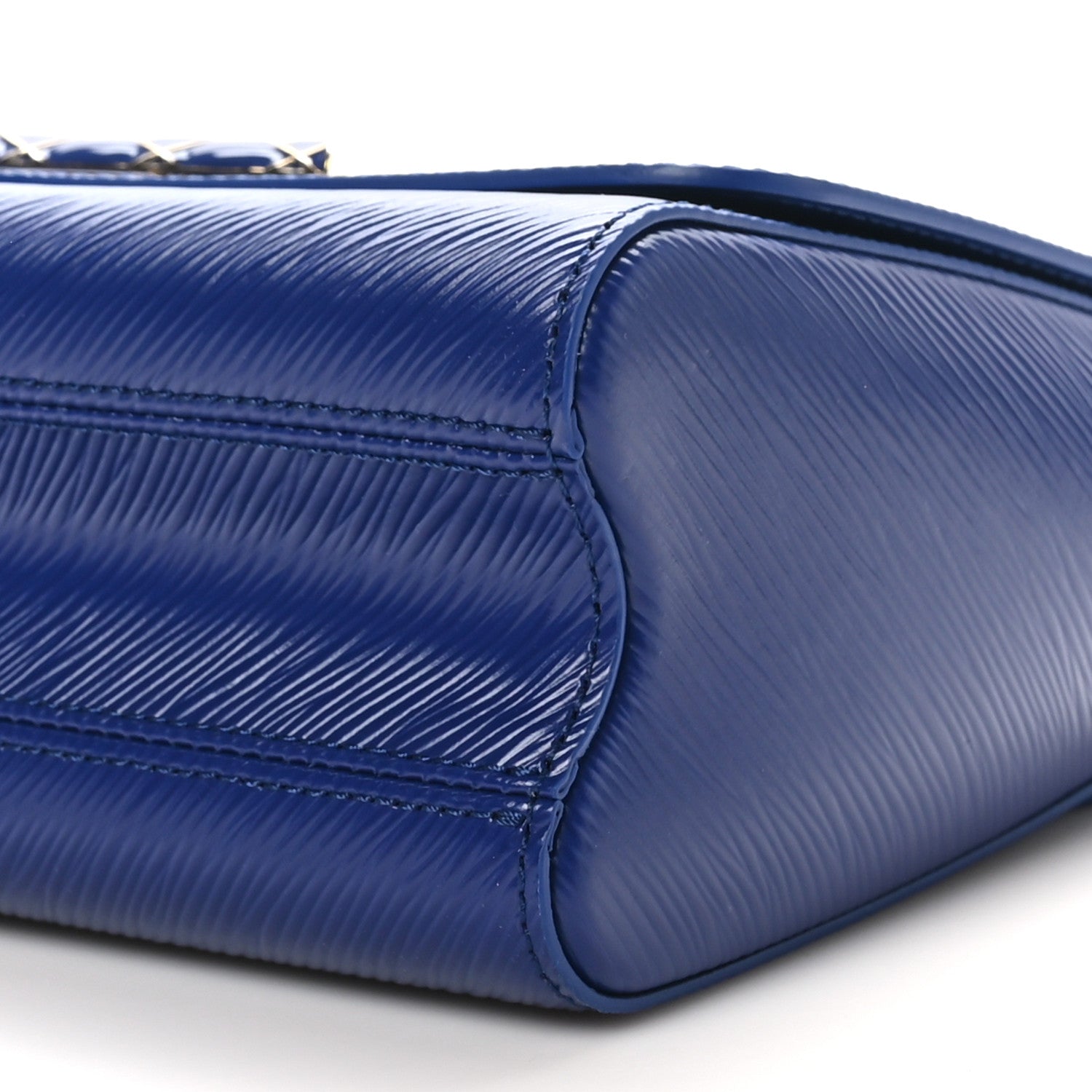 Louis Vuitton Epi Enamel Wave Twist Shoulder Bag MM Smalt Blue 10 of 10