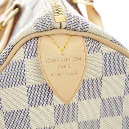 Louis Vuitton Damier Azur Speedy 30 8 of 9