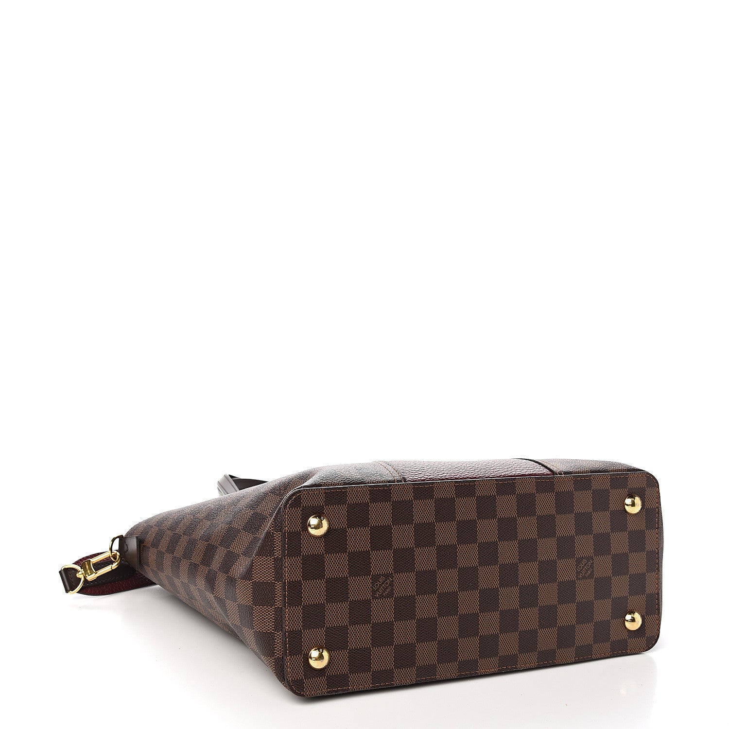 Louis Vuitton Damier Ebene Taurillon Jersey Bordeaux 3 of 9