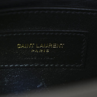 Saint Laurent Grain De Poudre Small Classic Monogram Kate Satchel Crema Soft 6 of 9