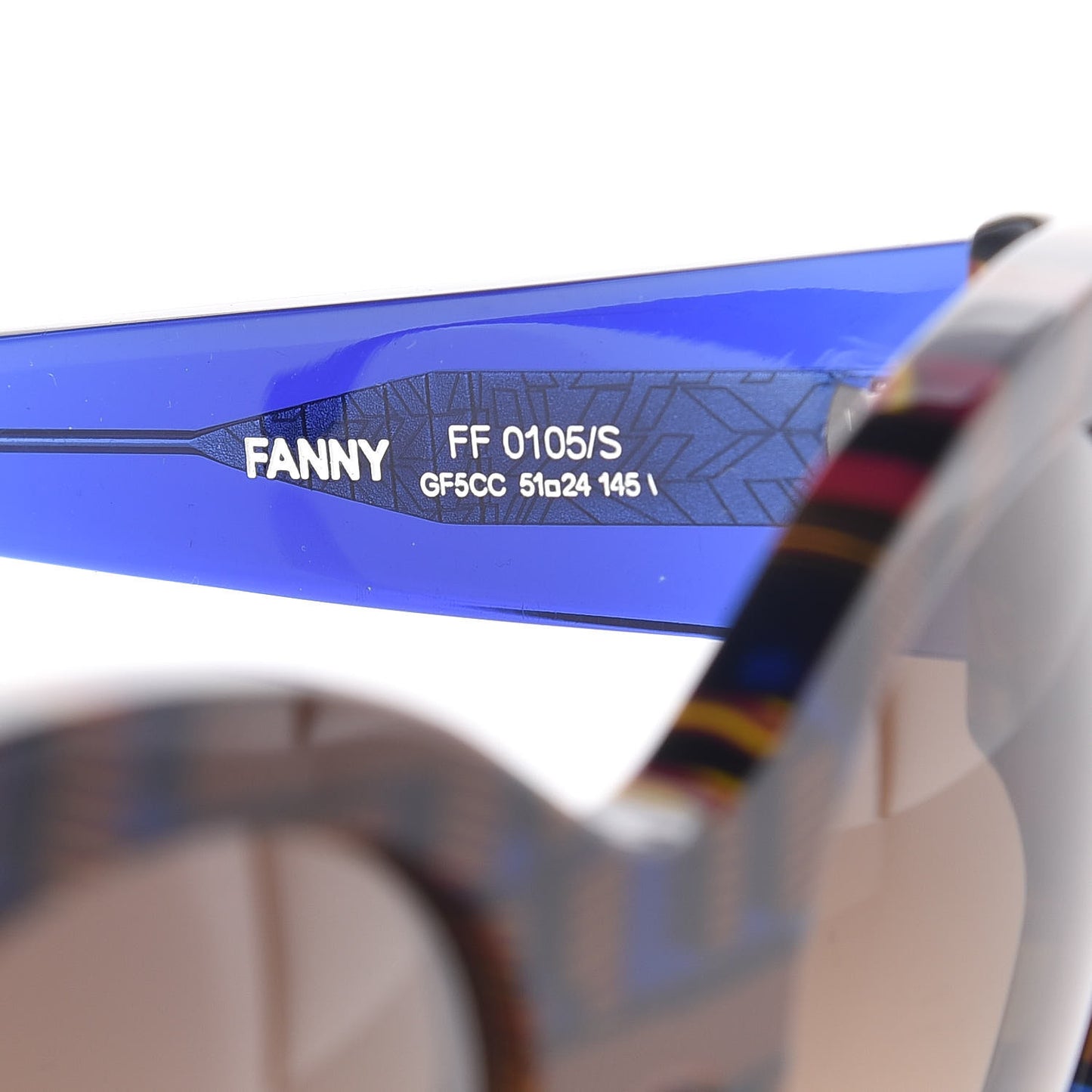 Zucca 51mm Sunglasses FF 0105/S Blue