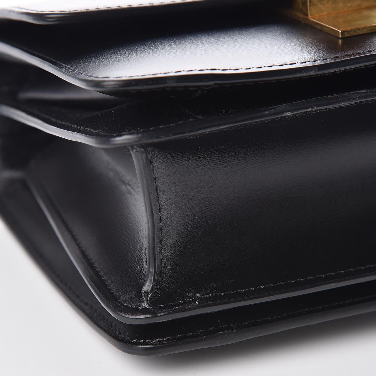 Celine Box Calfskin Small Classic Box Flap Bag Black 8 of 9