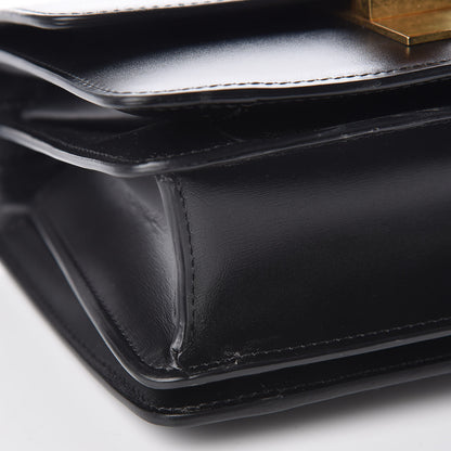 Celine Box Calfskin Small Classic Box Flap Bag Black 8 of 9
