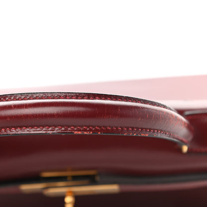 Hermes Box Kelly Retourne 28 Rouge H 25 of 25