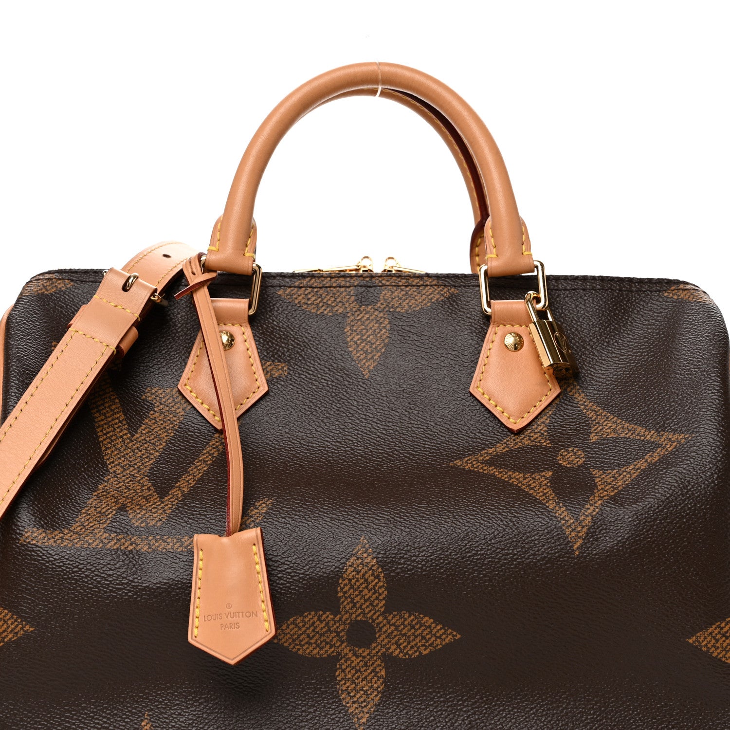 Louis Vuitton Reverse Monogram Giant Speedy Bandouliere 30 8 of 10