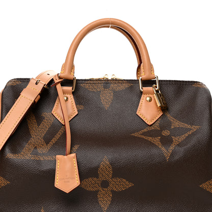 Louis Vuitton Reverse Monogram Giant Speedy Bandouliere 30 8 of 10