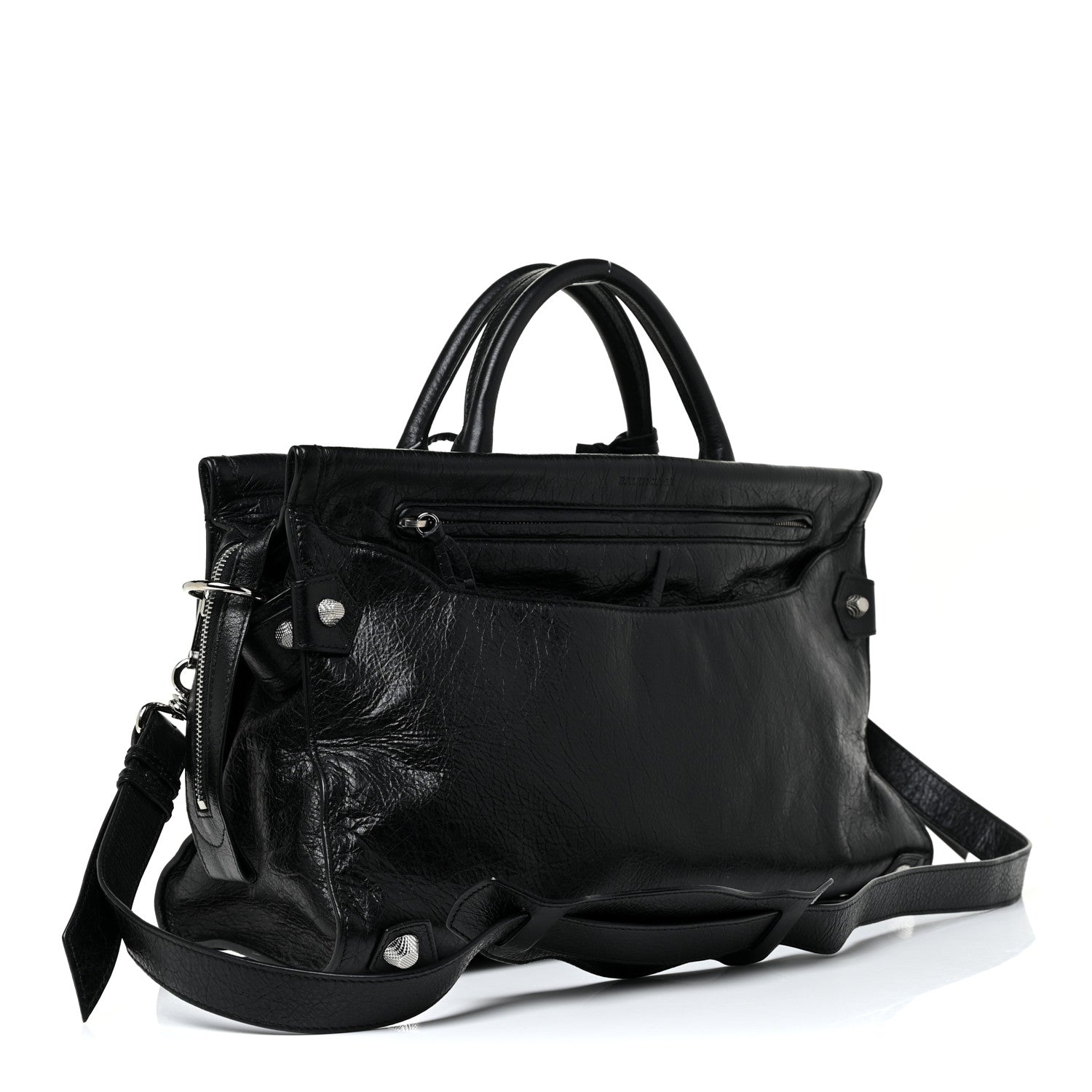 Balenciaga Agneau Giant 12 Silver Hardware Mute City Black 4 of 14