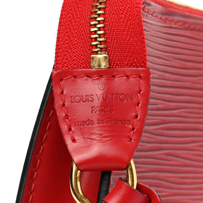 Louis Vuitton Epi Pochette Accessories 24 Rouge 7 of 9
