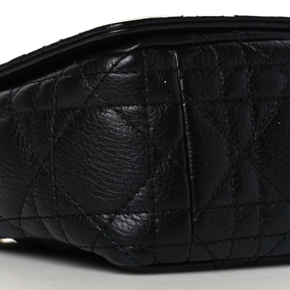 Christian Dior Calfskin Cannage Small Caro Bag Black 9 of 11