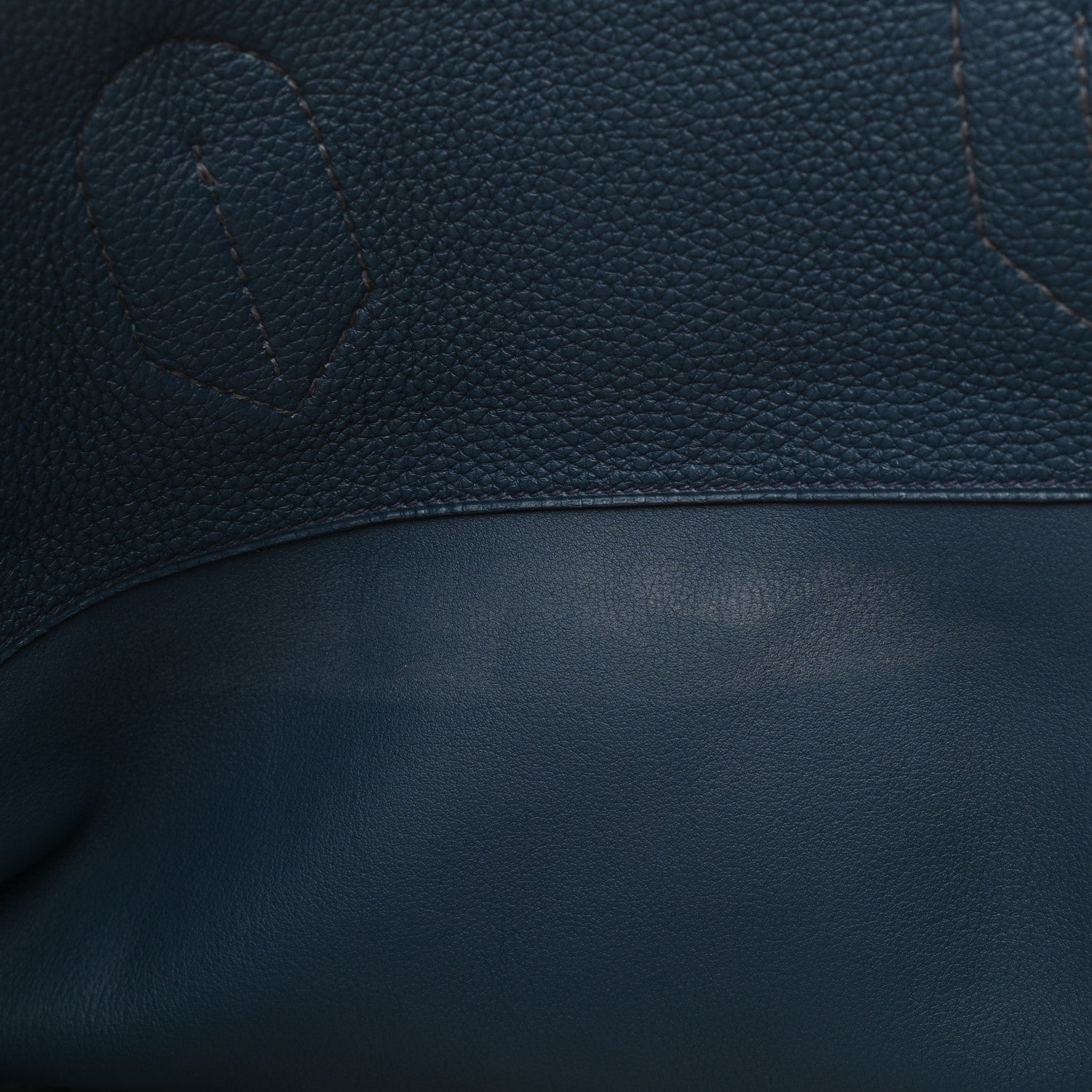 Hermes Togo HAC Endless Road Birkin 50 Bleu de Prusse 13 of 14