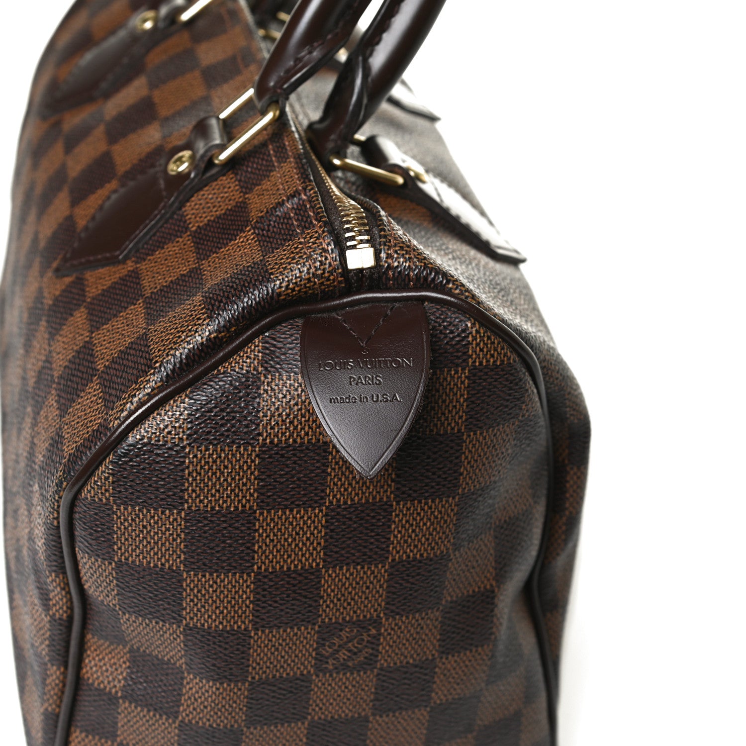 Louis Vuitton Damier Ebene Speedy 25 10 of 13