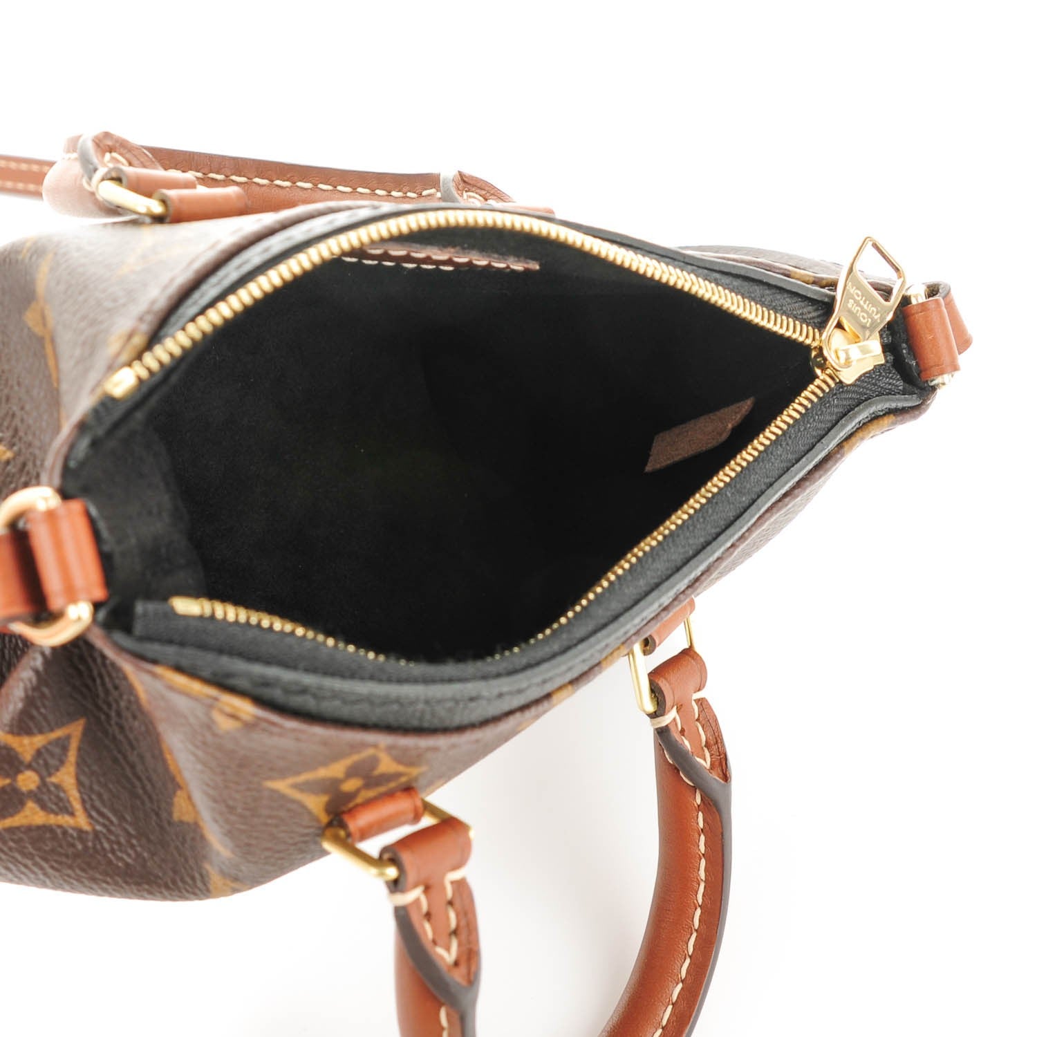 Louis Vuitton Monogram Nano Pallas Black 5 of 8