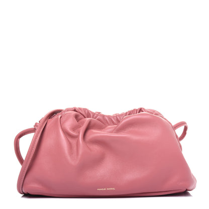 Mansur Gavriel Lambskin Mini Cloud Clutch Blush 1 of 10