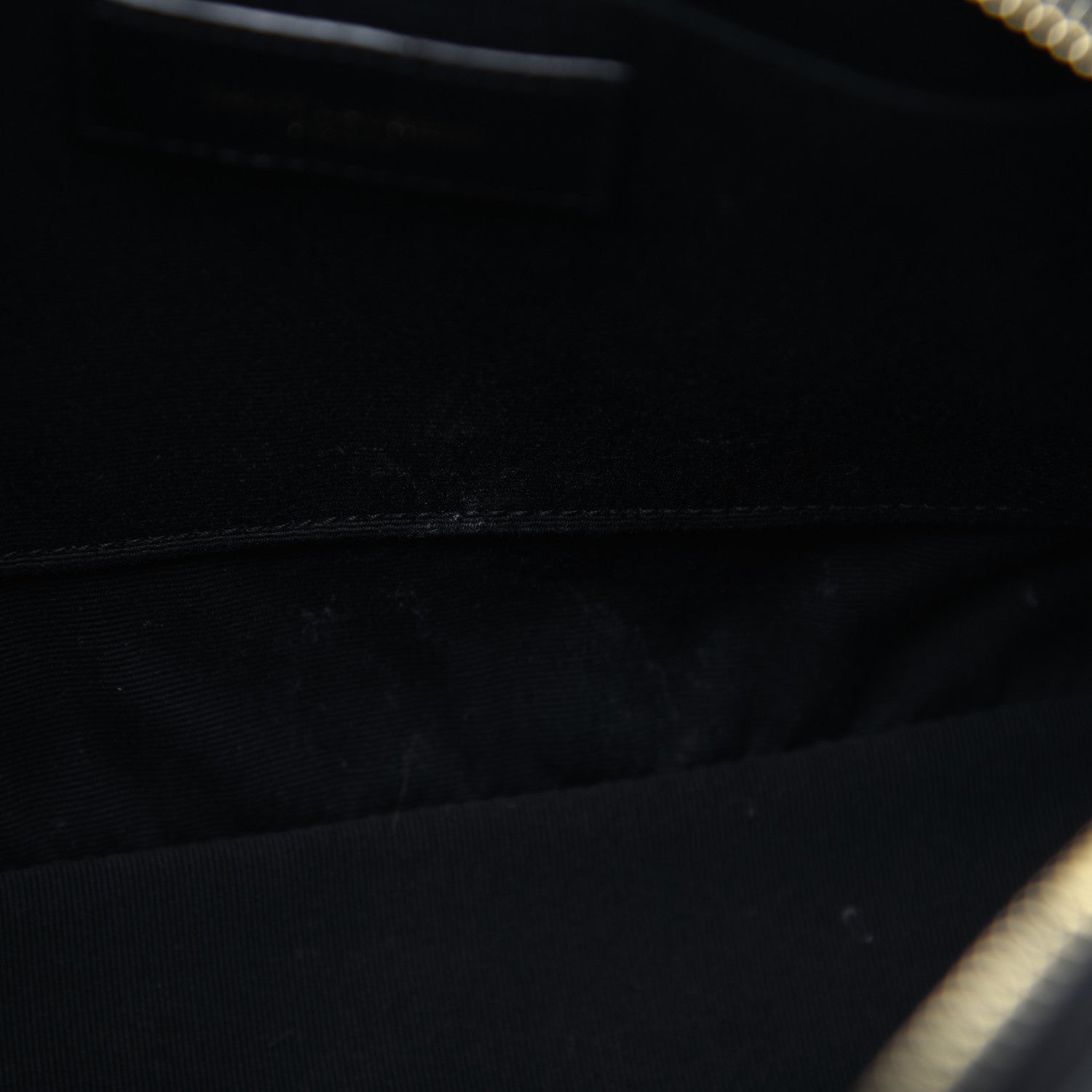 Saint Laurent Calfskin Matelasse Monogram Lou Camera Bag Black 10 of 17