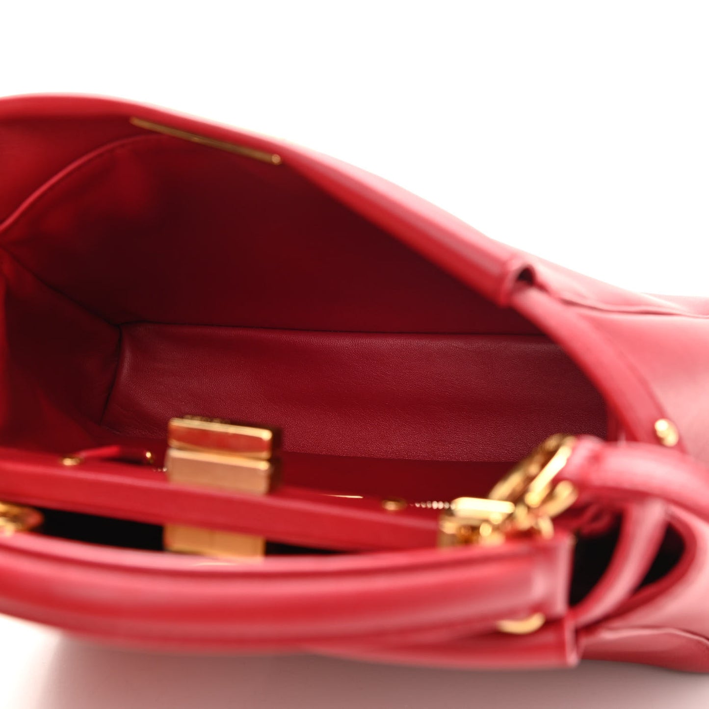 Nappa Mini Peekaboo Iconic Satchel Fragola