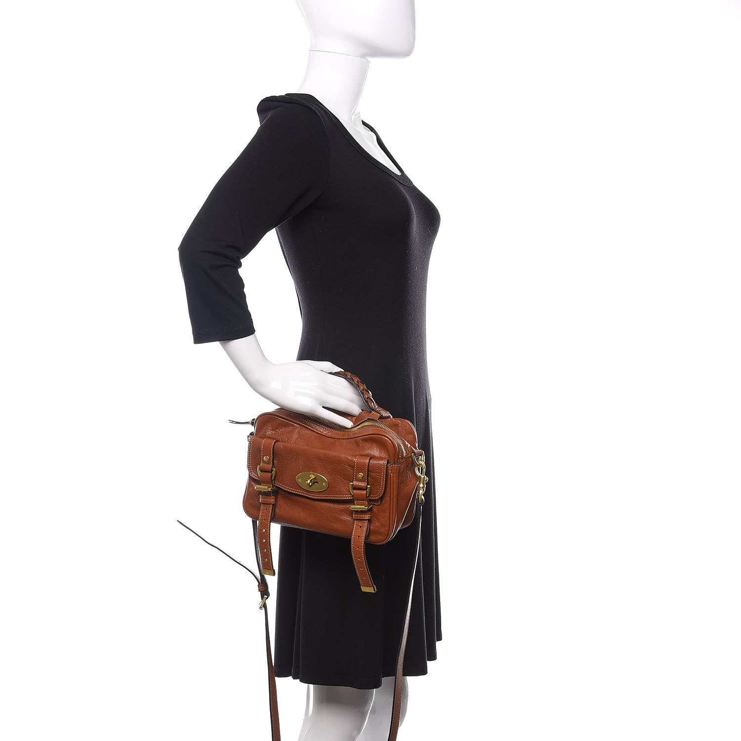 Mulberry Soft Buffalo Postmans Lock Camera Bag Oak 3 of 11
