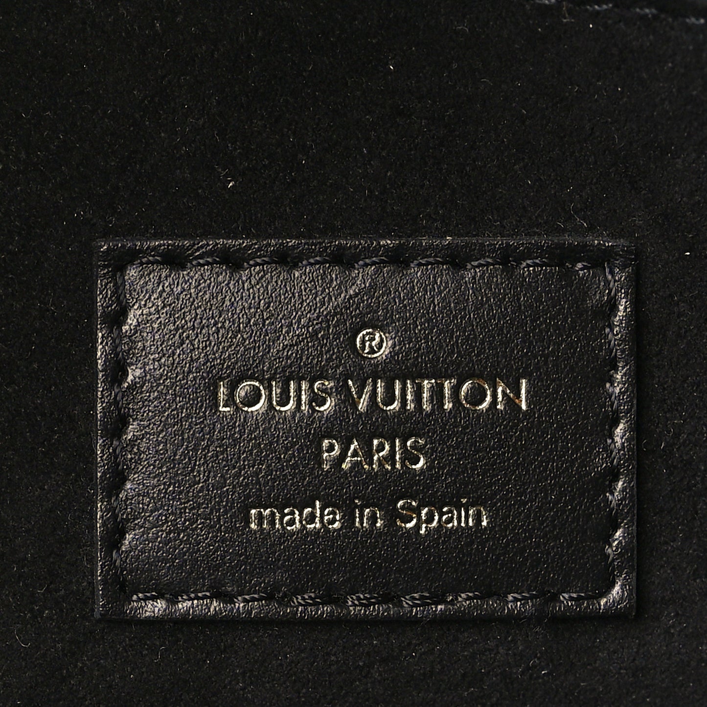 Calfskin Monogram On My Side PM Black
