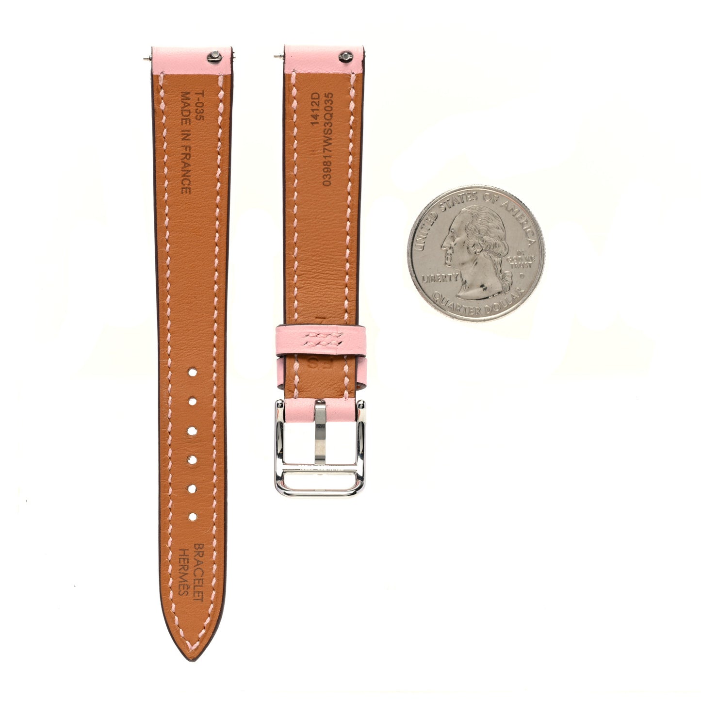 Swift Heure H Hour Watch Strap Rose Sakura