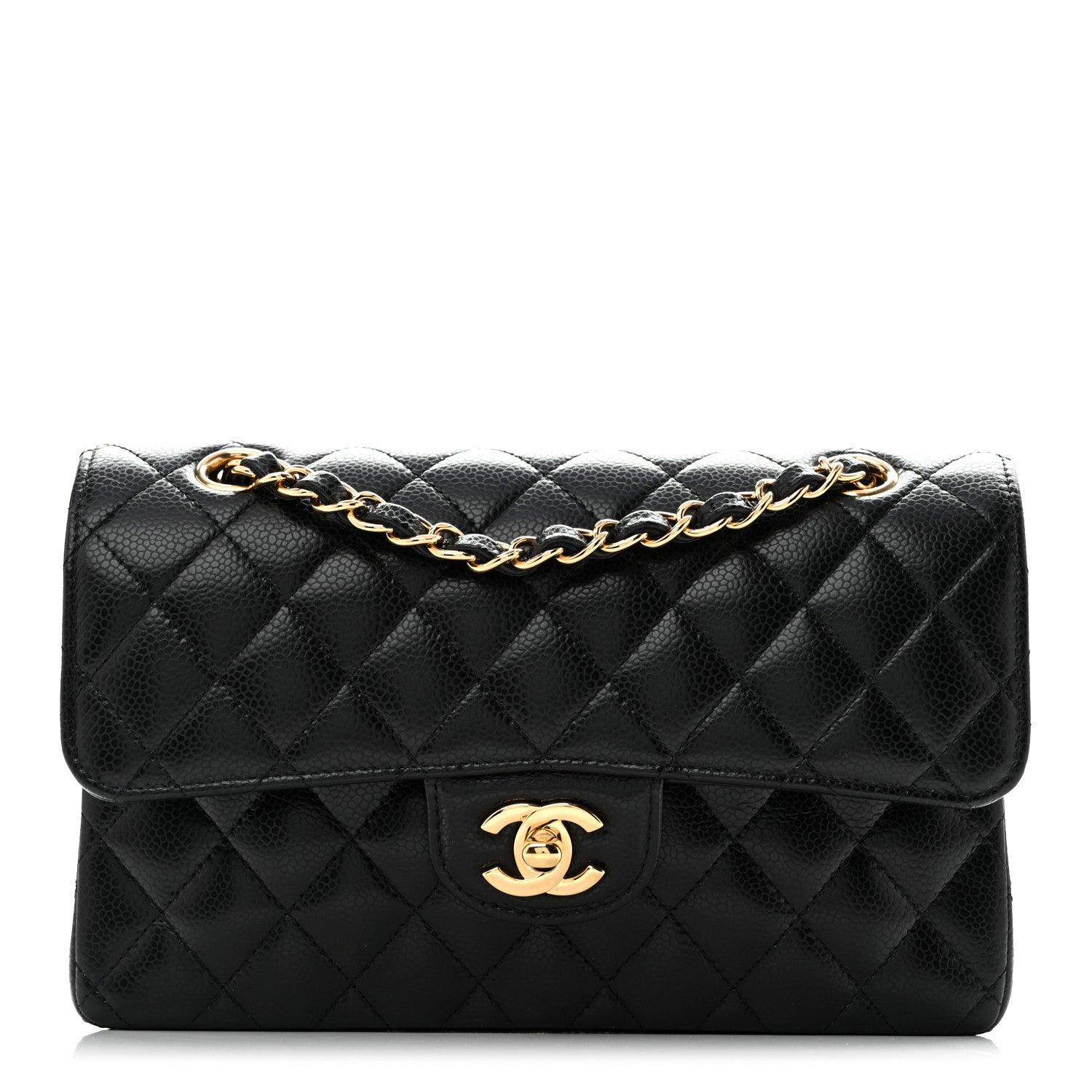Chanel Caviar Quilted Small Double Flap Black 1 of 11