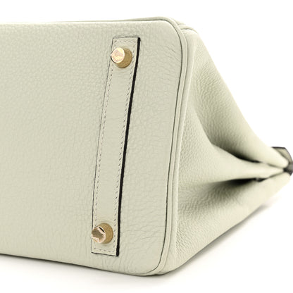 Hermes Togo Birkin 30 Gris Neve 10 of 11