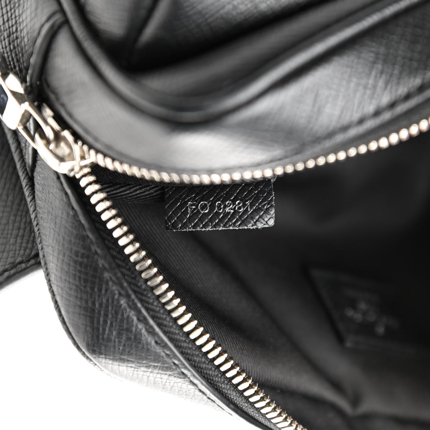 Taiga Monogram Eclipse Outdoor Bum Bag Black