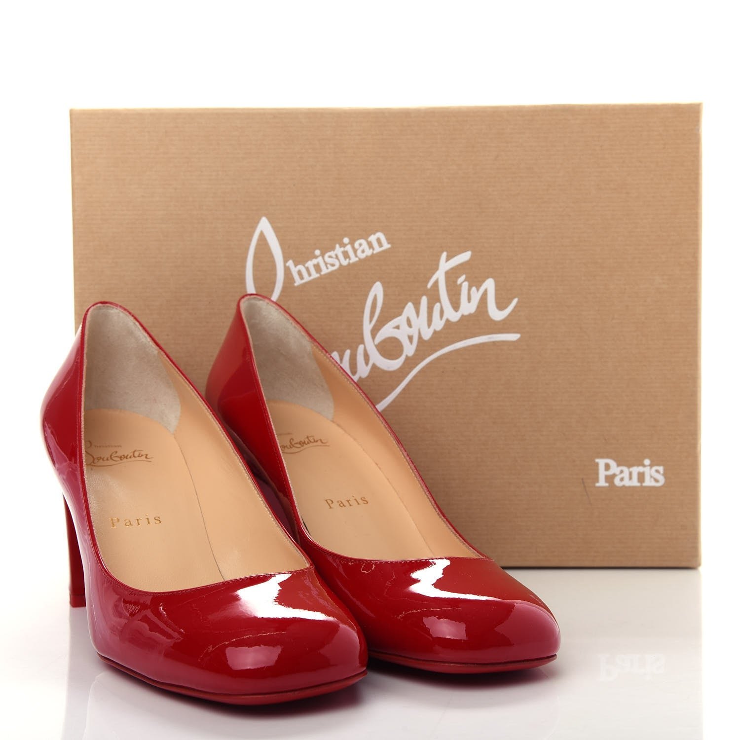 Christian Louboutin Patent Cadrilla 70 Pumps 37.5 Loubi 10 of 10