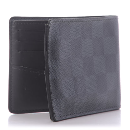 Louis Vuitton Damier Cobalt Slender Wallet 2 of 8