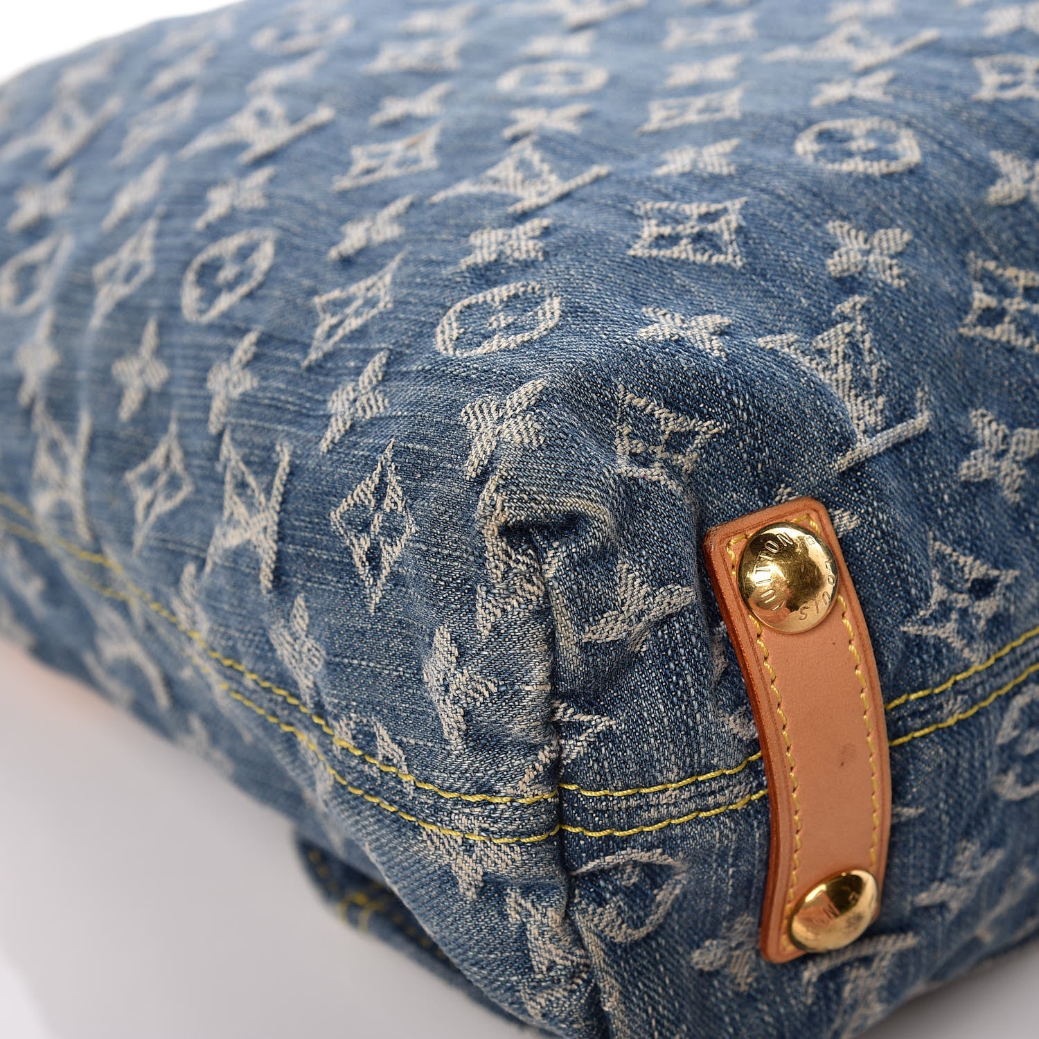 Louis Vuitton Denim Baggy GM Blue 12 of 14