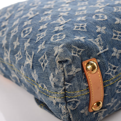 Louis Vuitton Denim Baggy GM Blue 12 of 14