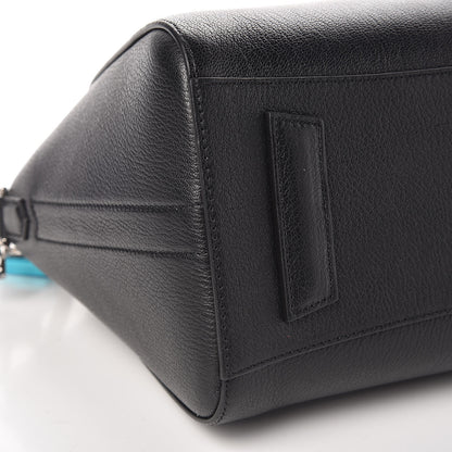 Givenchy Sugar Goatskin Striped Small Antigona Black Red 10 of 11