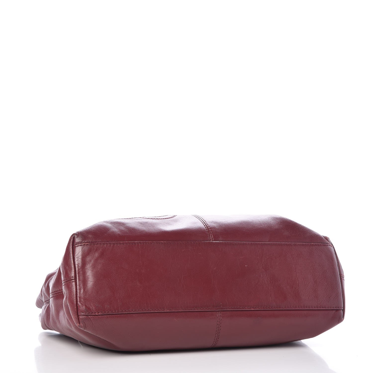 Chanel Calfskin CC Shoulder Bag Red 4 of 18