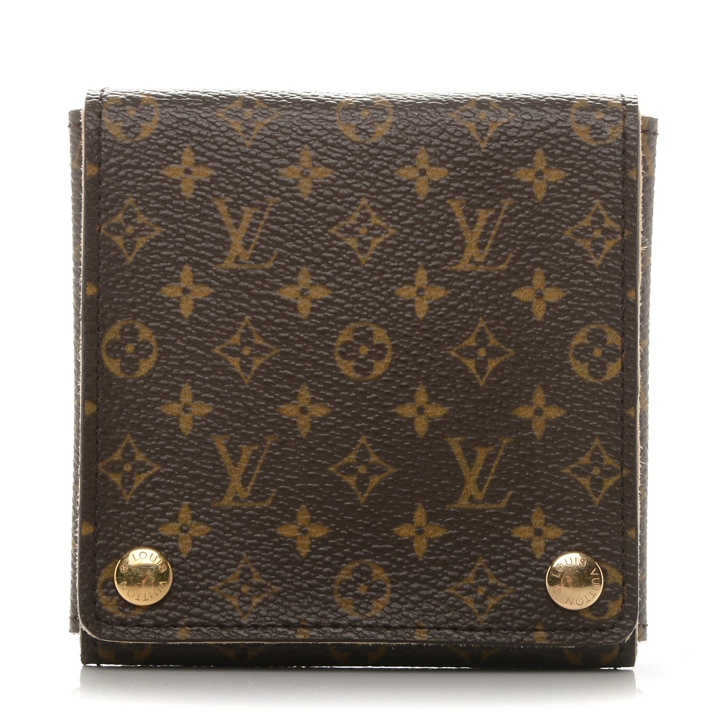 Monogram Folding Jewelry Case