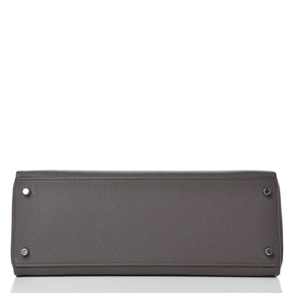 Hermes Togo Kelly Retourne 35 Etain 6 of 33