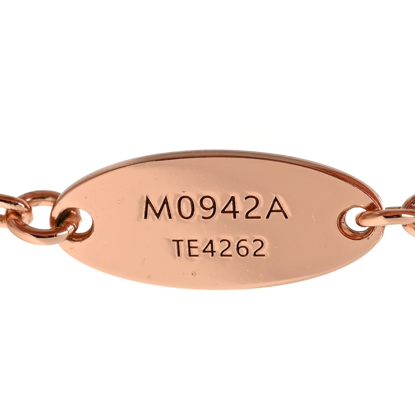 Metal Crystal LV Iconic Blush Bracelet Blush Pink