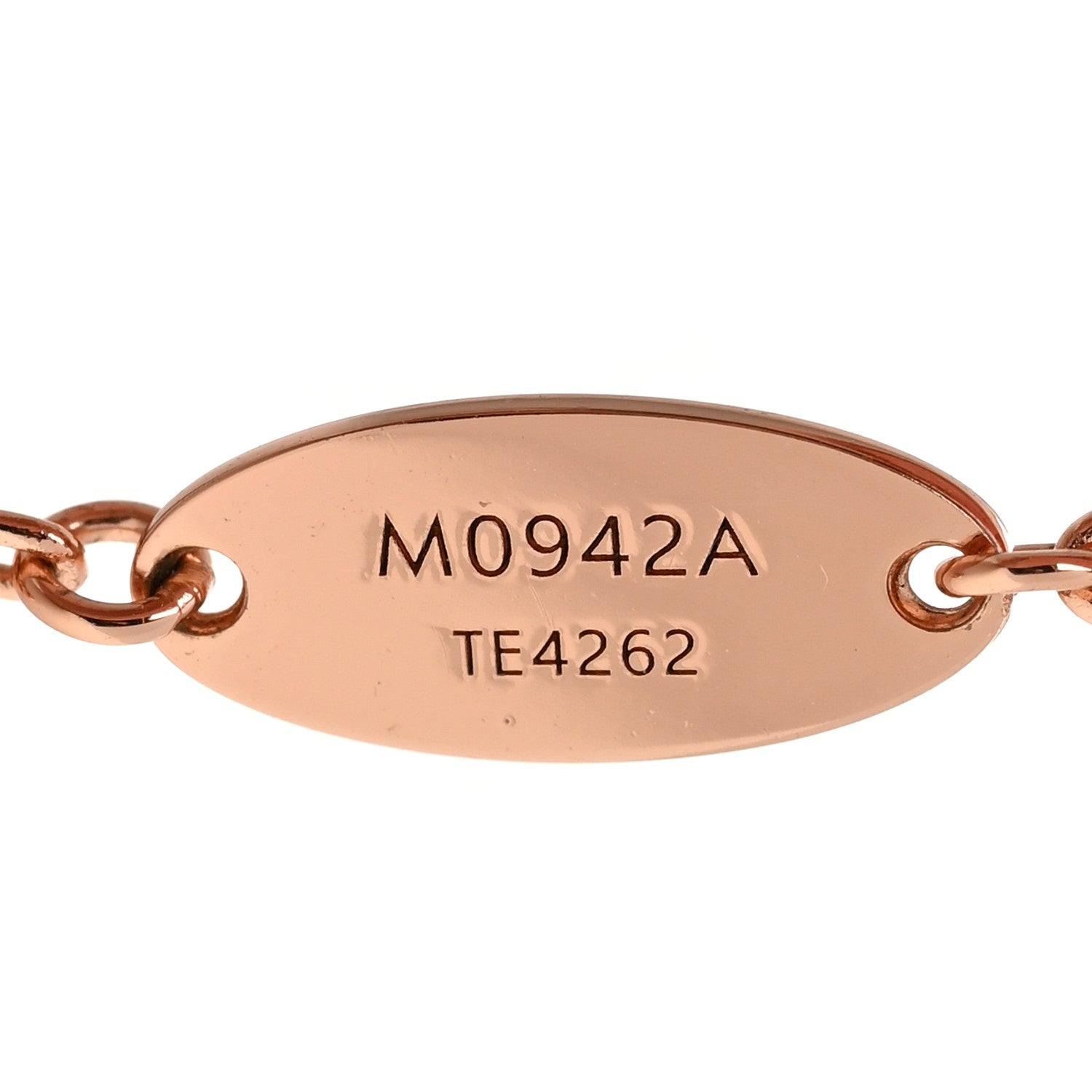 Louis Vuitton Metal Crystal LV Iconic Blush Bracelet Blush Pink 5 of 6