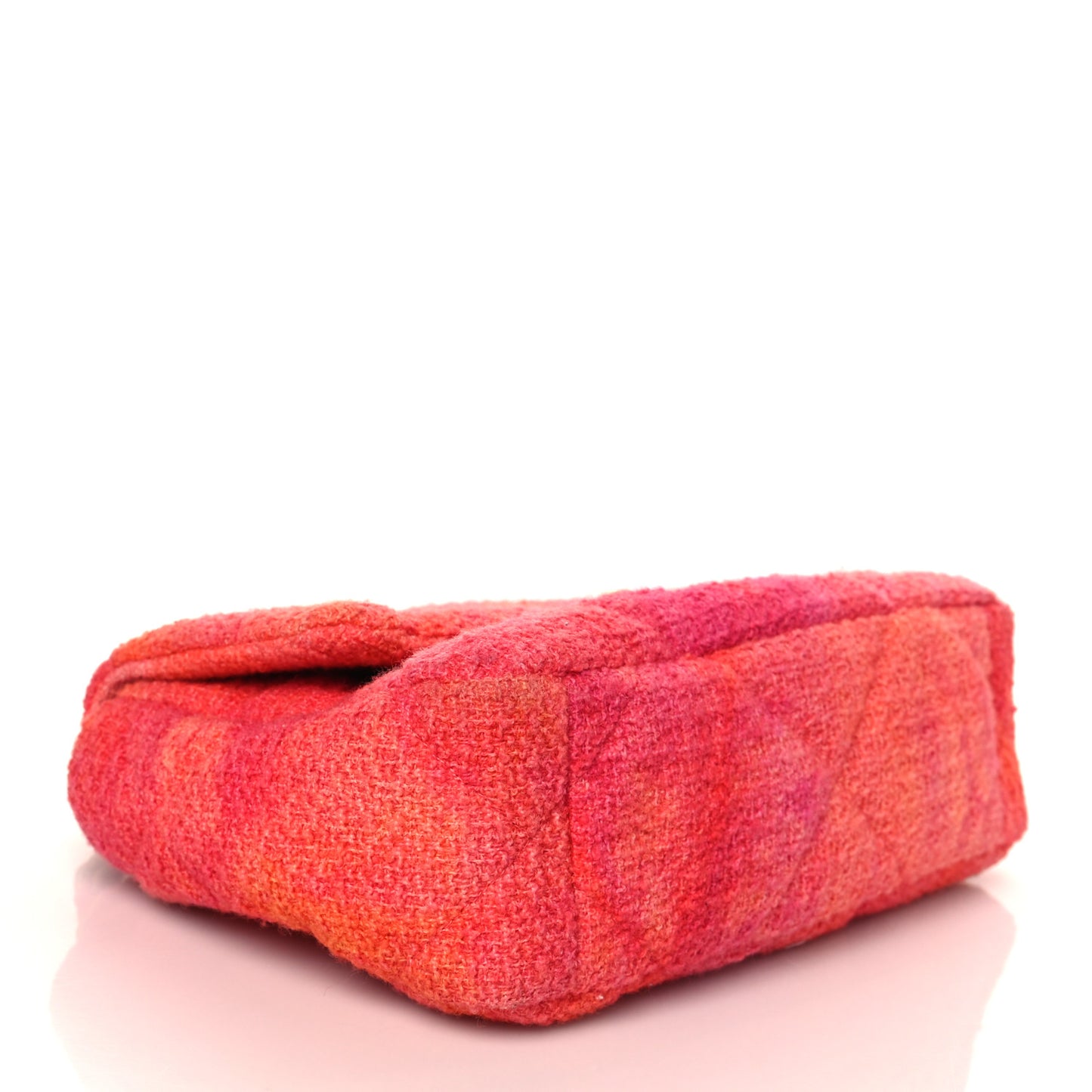 Tweed Quilted Medium Chanel 19 Flap Coral Pink